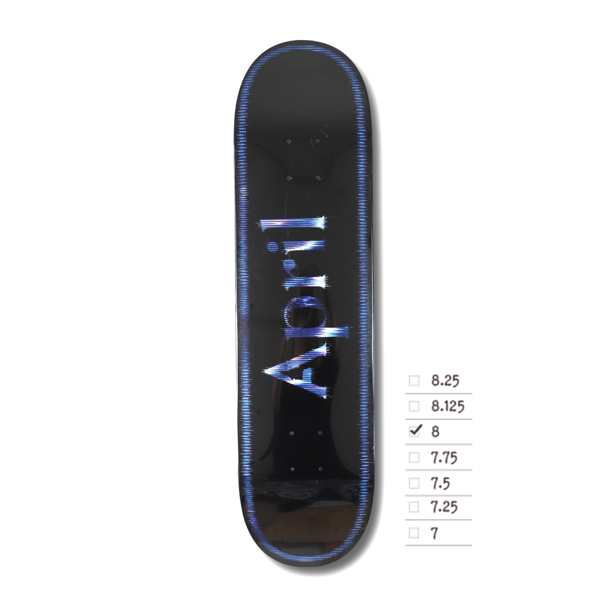APRIL - TWIN TAIL - OG LOGO - FRACTURED / 8.0 – Leapsskateboarding