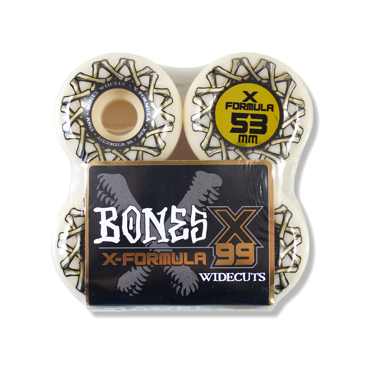 BONES WHEEL ボーンズ ウィール X-FORMULA V6（WIDE-CUT）99A 53mm