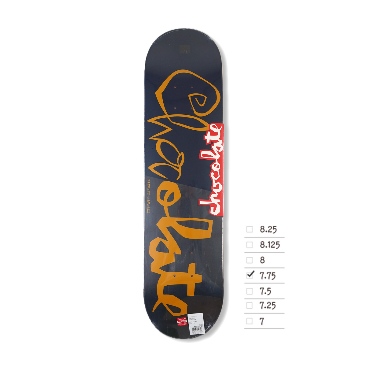 chocolate Vincent Alvarez デッキ Chocolate チョコレート スケートボード デッキ 8.25inch