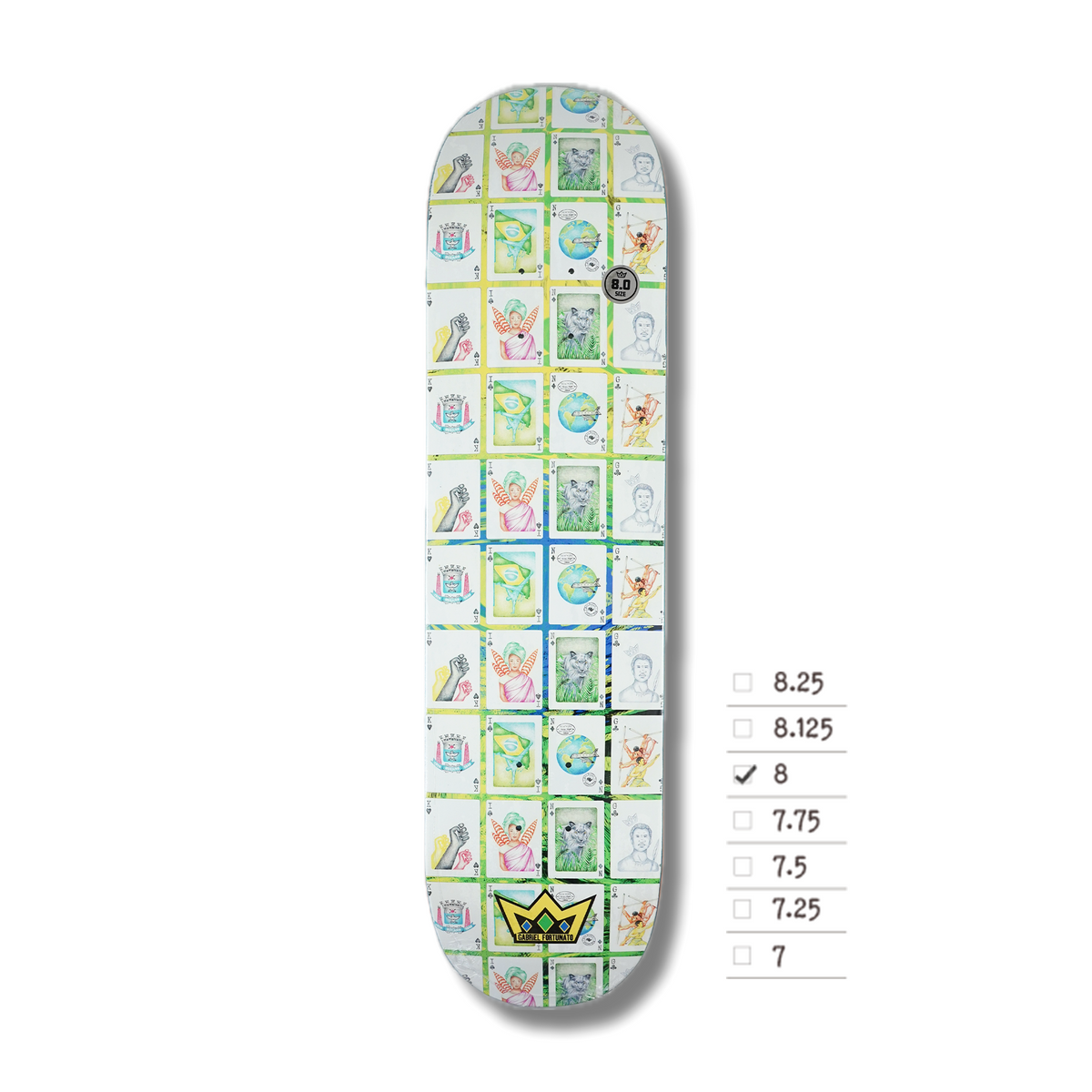 KING - GABRIEL FORTUNATO - CARDS 8.0 / 8.25 – Leapsskateboarding