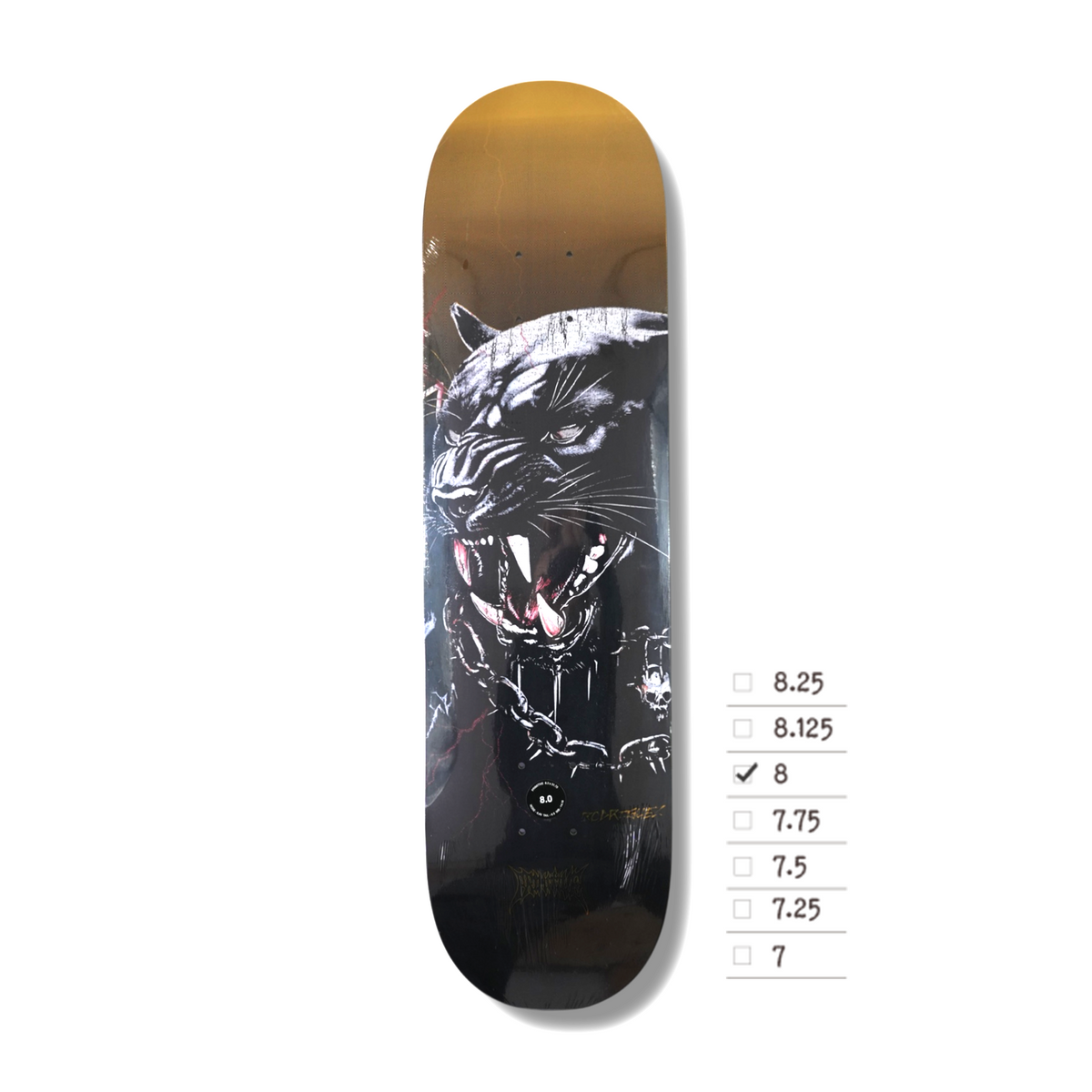 PRIMITIVE RODRIGUEZ ABYSS DECK GOLD 8.0 – Leapsskateboarding