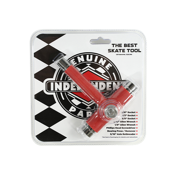 INDEPENDENT THE BEST SKATE TOOL BLK/RED/WHT Leapsskateboarding