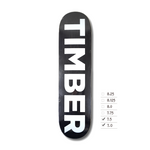 TIMBER CLASSIC DECK - BLACK 7.0 / 7.5