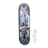 PRIMITIVE MOTA LYNX SPECTRA DECK BLACK - 7.75