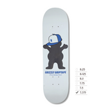 GRIZZLY HAT BEAR WHITE DECK 7.37