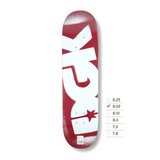 DGK OG LOGO RED TEAM 8.06