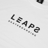 LEAPS LOGO TEE WHITE