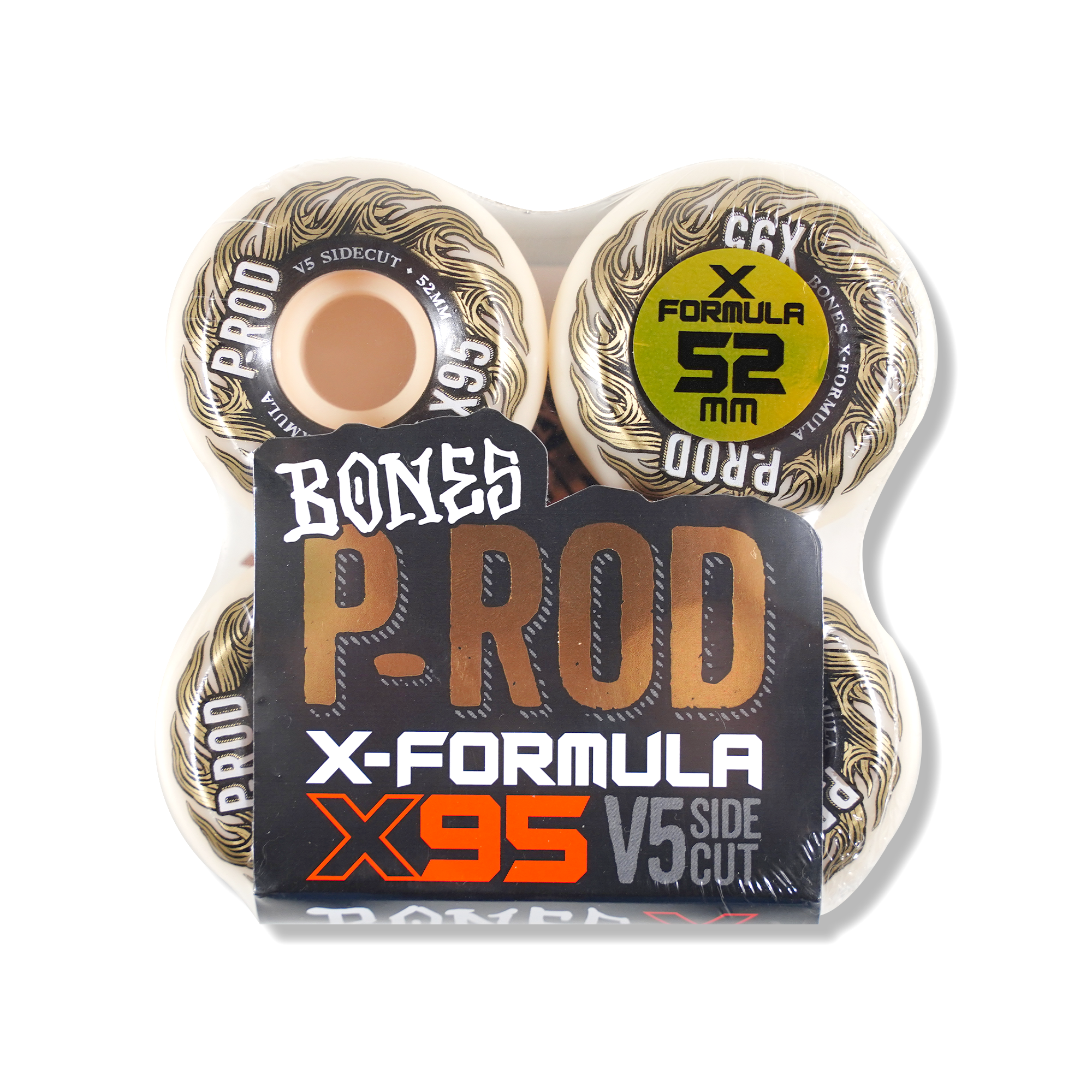 Bones ボーンズ　ウィールP-Rod X-Formula 54mm 95A BONESX-FORMULAP-