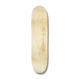 COLOR SKATEBOARD DECK NATURAL 8.0