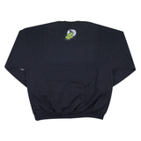 DGK MENACE CREWNECK FLEECE BLACK 2XL