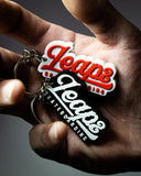 LEAPS Script LOGO one point CHARM RED