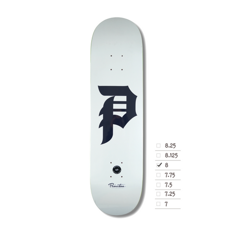PRIMITIVE DIRTY P CORE WHITE/NAVY 8.0