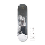 PRIMITIVE ENCORE TEAM DECK BLACK AND WHITE 8.125
