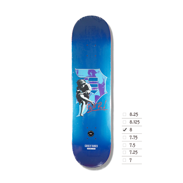 PRIMITIVE ILLUSION TEAM DECK BLUE 8.0