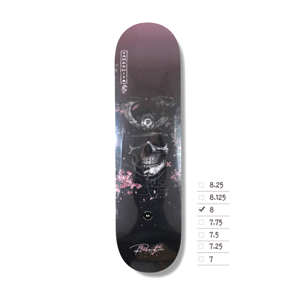 PRIMITIVE YAMASHITA RONIN DECK BLACK - 8.0 – Leapsskateboarding PRIMITIVE YAMASHITA RONIN DECK BLACK - 8.0 – Leapsskateboarding