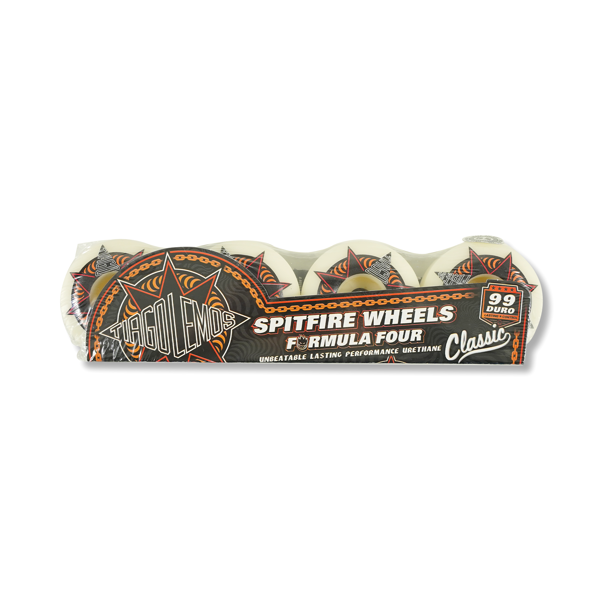 スケートボード SPITFIRE - SPITFIRE 99D TIAGO LEMOS SURE SHOT 54mm Spitfire - 99 Formula 4 Tiago Lemos Sure Shot Classics (52mm