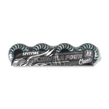 SPITFIRE F4/99DU CLASSIC SHAPE - FLORAL TEAL/BLACK SWIRL 53mm