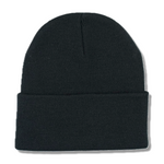 VENTURE AWAKE LTD BEANIE - BLACK w/ WOVEN PATCH