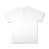 VENTURE PAID - S/S T-Shirt WHITE ORANGE, BLUE & BLACK