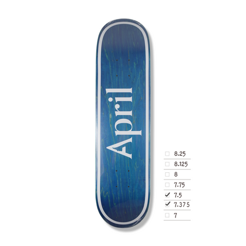 APRIL - MINI - OG LOGO - BLUE INVERT 7.5 / 7.375