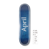 APRIL - OG LOGO - BLUE INVERT 8.0 / 8.125 / 8.25