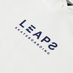 LEAPS LOGO kids HOODIY WHITE