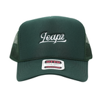 LEAPS Script LOGO mesh cap GREEN