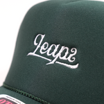 LEAPS Script LOGO mesh cap GREEN
