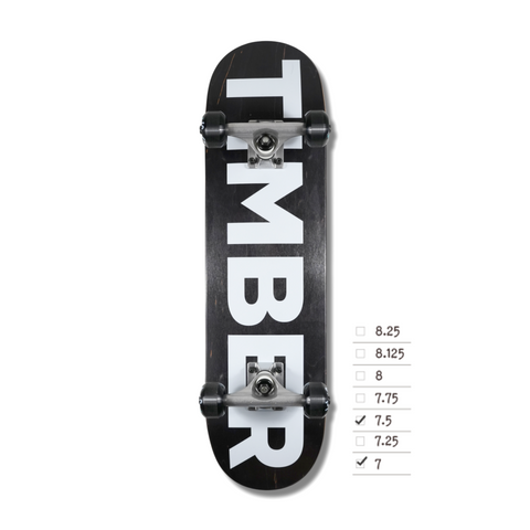 TIMBER CLASSIC DECK - BLACK KIDS COMP