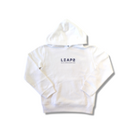 LEAPS LOGO kids HOODIY WHITE