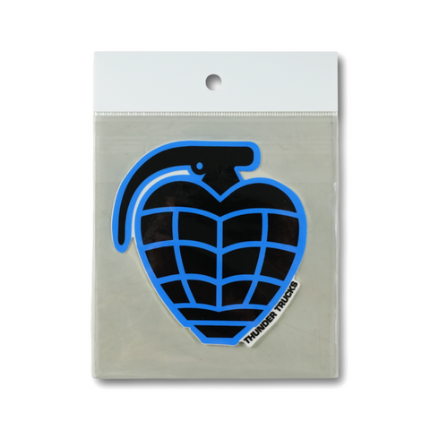 THUNDER GRENADE DIECUT MD STICKER ブラック/ブルー