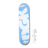 DGK OG LOGO LIGHT BLUE TEAM 7.75
