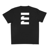 LEAPS BACK LOGO TEE BLACK