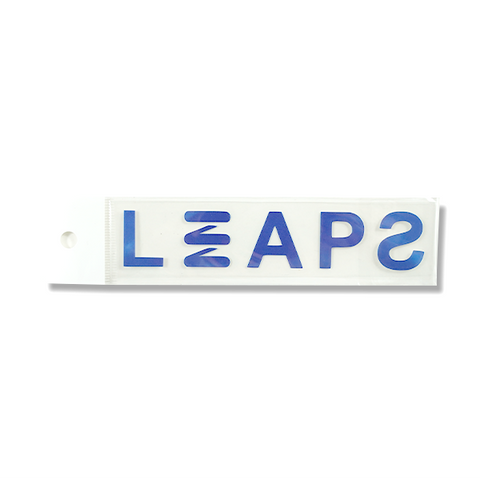 LEAPS "Rainy day" METAL Name LOGOステッカー