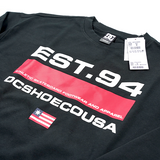 DC 22 CORPORATE WIDE CREW PULLOVER BLK