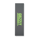GRIZZLY Stamp Print Griptape NEON GREEN