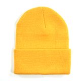 NOTHING SPECIAL CUFF BEANIE GOLD