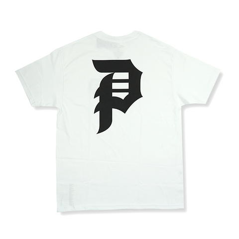 PRIMITIVE DIRTY P CORE TEE WHITE