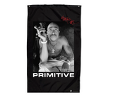 PRIMITIVE X TUPAC SMOKE BANNER BLACK